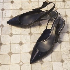 White House Black Market Navy Heels